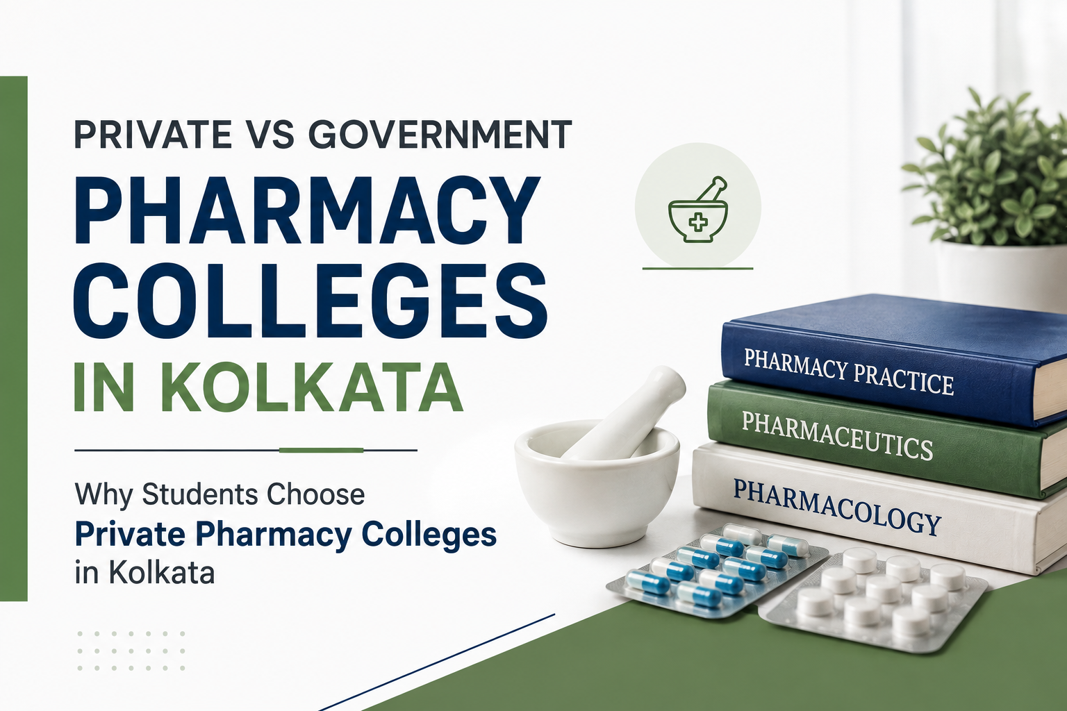 Private vs Government Pharmacy Colleges in Kolkata